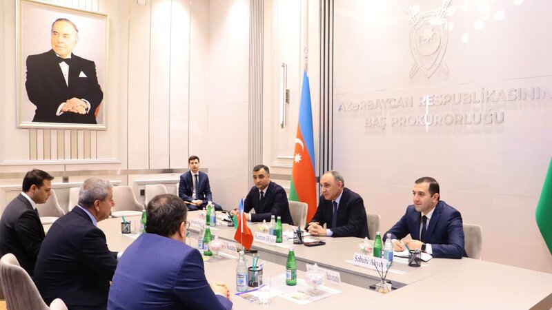 Kamran Əliyev Türkiyənin Ali Məhkəməsinin nümayəndə heyətini qəbul etdi -