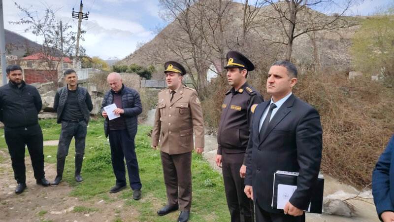 “Yaz-yay fəsillərində sel təhlükəsi” mövzusunda növbəti tədbirlər keçirildi -