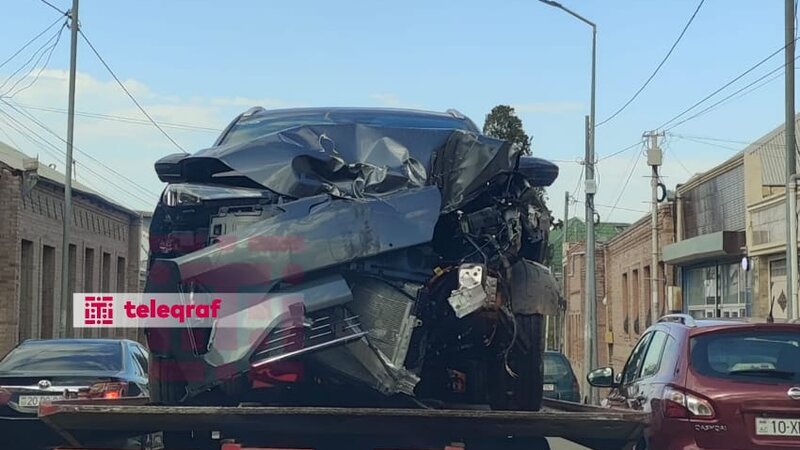 Gəncədə yol qəzası oldu, xəsarət alanlar var