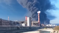 Rusiyanın neft emalı zavodu, iki böyük desant gəmisi, sursat və neft anbarları məhv edildi