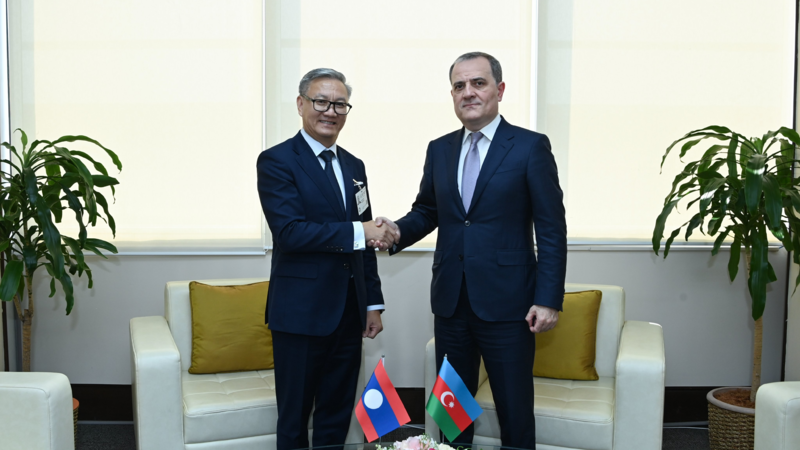 Azərbaycan və Laos arasında əməkdaşlıq perspektivi müzakirə edildi