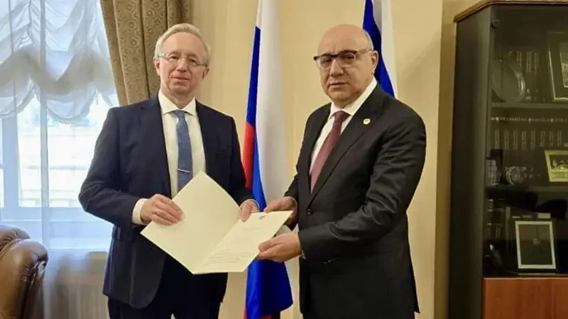 Rusiya XİN başçısının müavini ilə Ermənistan səfiri arasında görüş keçirildi