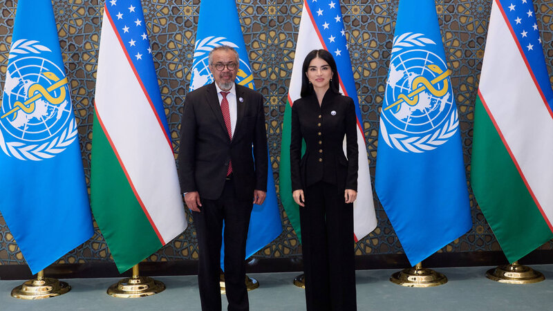 Özbəkistan PA-nın rəhbəri Səmərqənddə ÜST-ün baş direktoru ilə görüşüb