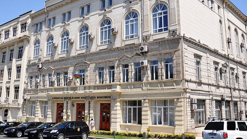Konstitusiya Məhkəməsi Plenumunun iclasında prokurorluğun sorğusu əsasında işə baxıldı