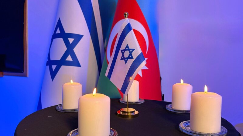 İsrailin Azərbaycandakı səfirliyi anım mərasimi keçirdi