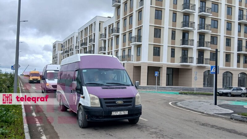 Növbəti köç karvanı Ağdam şəhərinə çatdı -