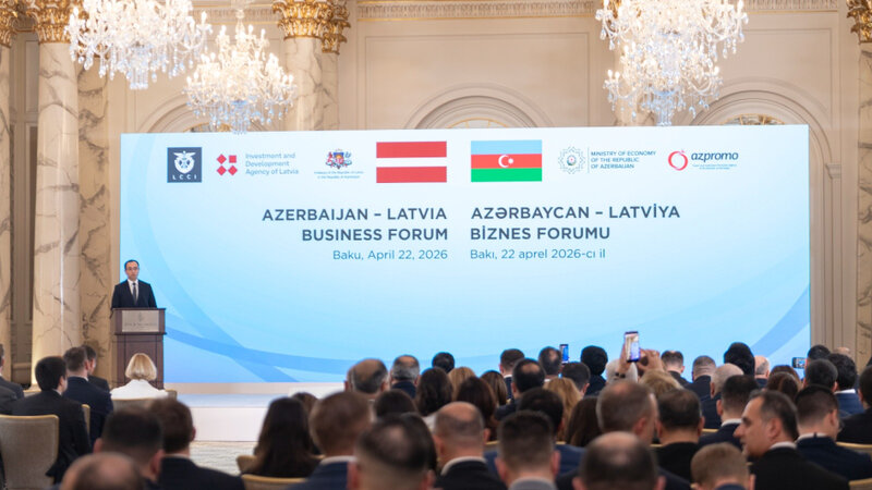 Azərbaycan-Latviya biznes-forumu çərçivəsində bir sıra sənədlər imzalandı -