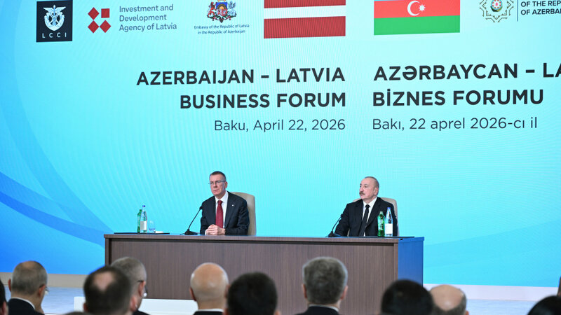 Latviya Prezidenti: Ağ Şəhər mənə çox böyük təəssürat bağışladı