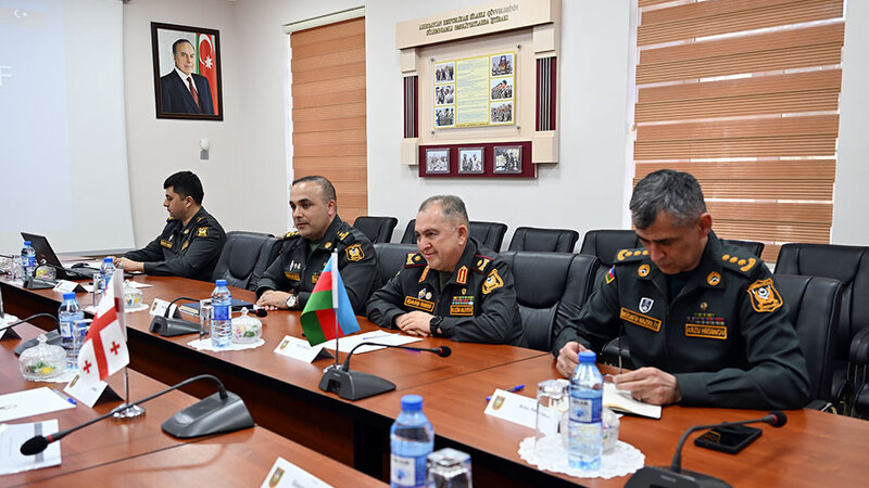 Azərbaycan və Gürcüstanın hərbi hüquqşünaslarının işgüzar görüşü keçirildi -