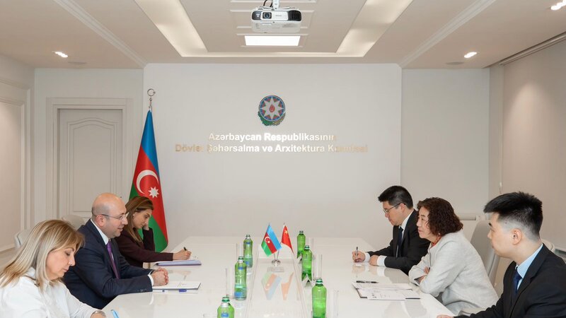 Azərbaycan və Çin arasında dayanıqlı şəhərsalma üzrə əməkdaşlıq müzakirə edilib