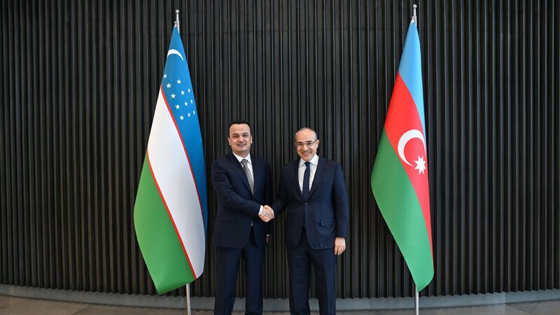 Özbəkistanla ticarət dövriyyəsinin artırılması müzakirə edildi