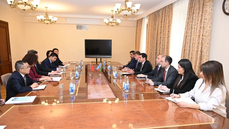 Azərbaycan və Çin arasında ikitərəfli əməkdaşlıq müzakirə olundu