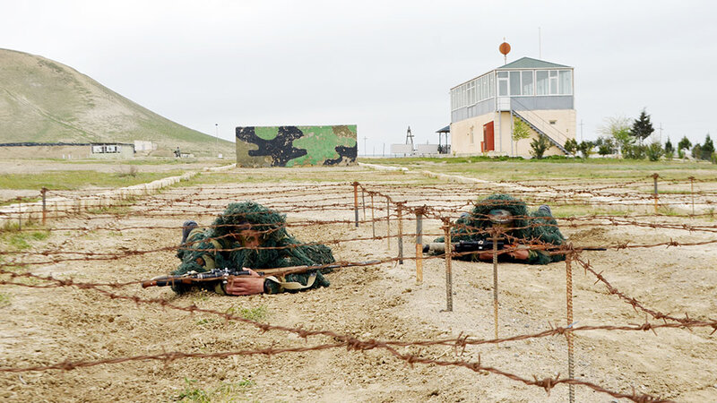 Azərbaycan Ordusunda “Ən yaxşı snayper” adı uğrunda yarış keçirilib -
