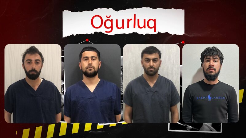 Nərimanovda ticarət mərkəzindən 100 min manatlıq oğurluq edən şəxslər saxlanıldı -