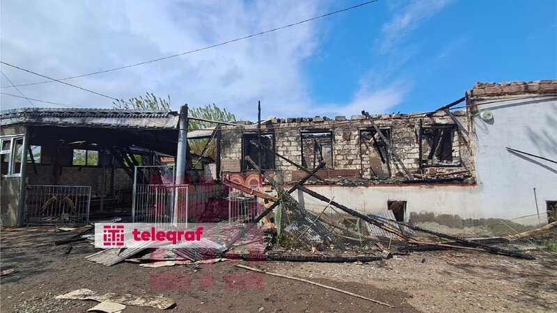 Ağcabədidə baş verən yanğın zamanı 12 yaşlı oğlan ölüb -