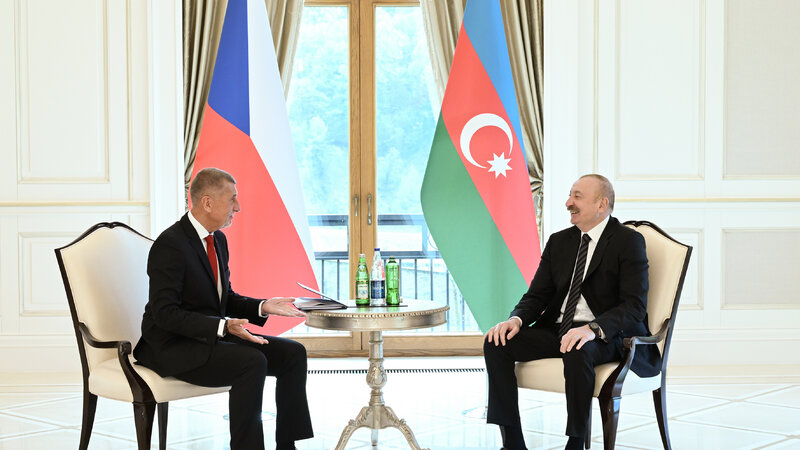 Qəbələdə İlham Əliyevin Çexiyanın Baş naziri ilə təkbətək görüşü keçirildi