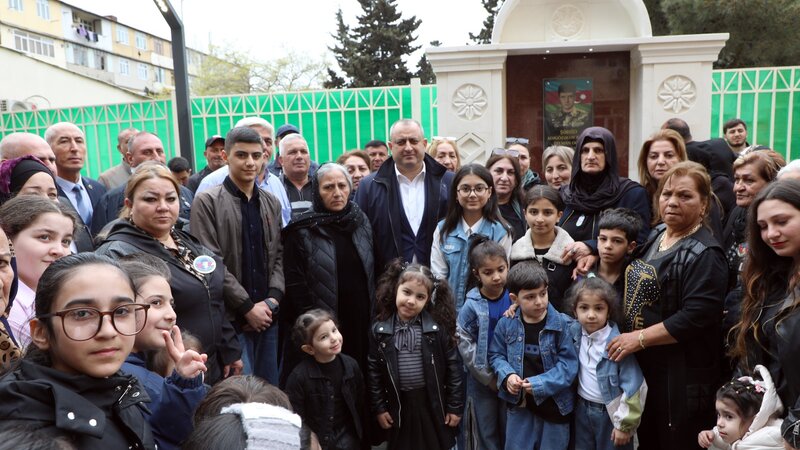 Suraxanıda növbəti məhəllə abadlaşdırıldı