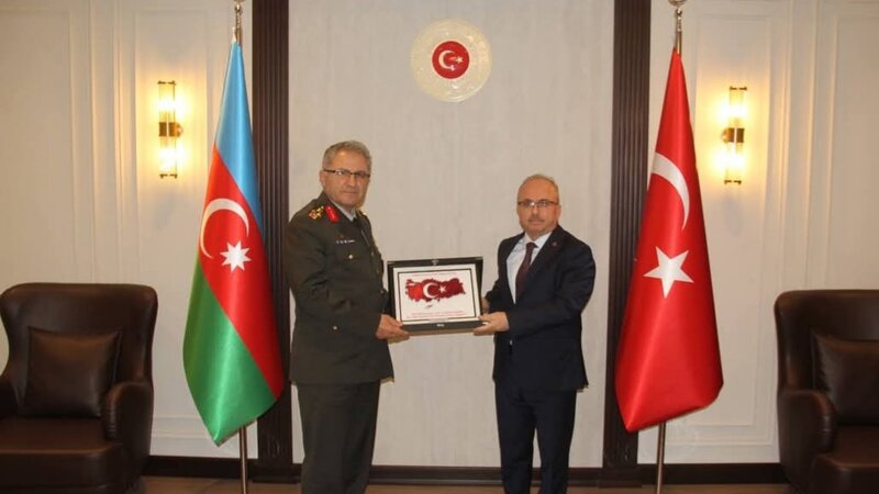 Türkiyəli general Bakıda Birol Akgün ilə görüşdü