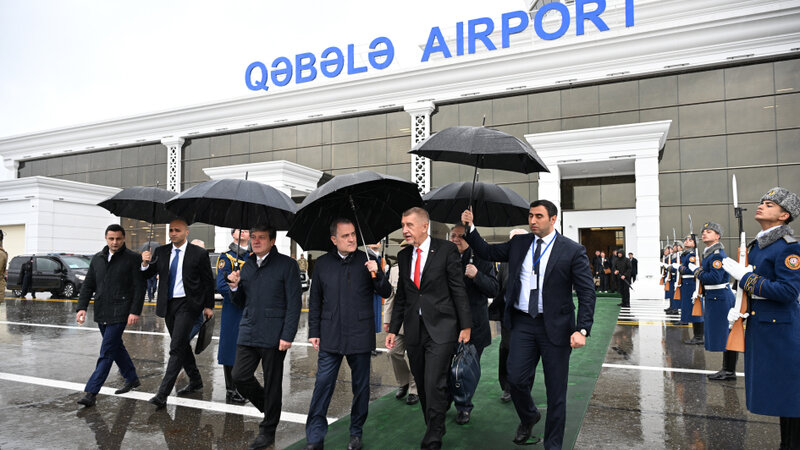 Çexiyanın Baş nazirinin Azərbaycana səfəri başa çatdı