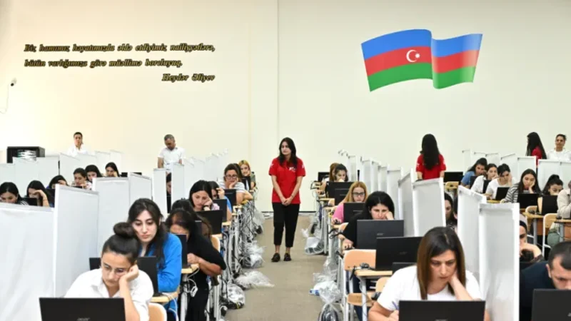 Müəllimlərin işə qəbulu imtahanının vaxtı açıqlandı