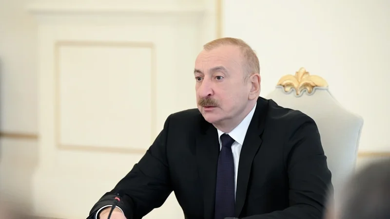 İlham Əliyev: Xəzərin səviyyəsinin son iki yüzillik tarixi minimuma yaxınlaşması problemin ciddiliyinin göstəricisidir