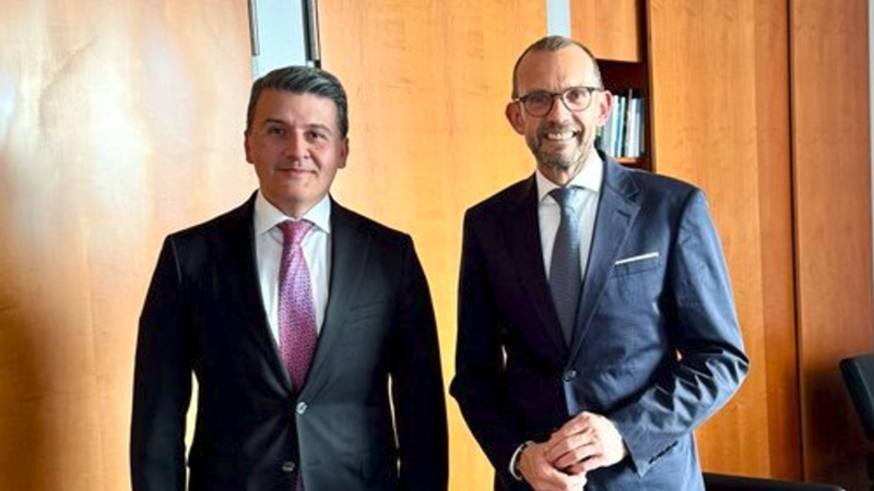 Azərbaycanın Almaniyadakı səfiri Bundestaqın komitə sədri ilə görüşdü