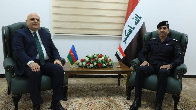 Azərbaycanın İraqdakı səfiri bu ölkənin DİN rəsmisi ilə görüşdü