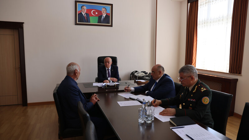 Kəmaləddin Heydərov Naxçıvanda vətəndaşları qəbul etdi