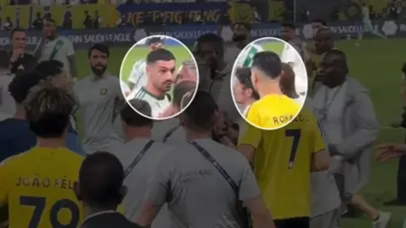 Türkiyə millisinin üzvü ilə Ronaldu arasında gərginlik -