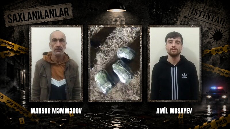 Bərdədə 8 kiloqramdan artıq narkotik vasitə aşkarlandı