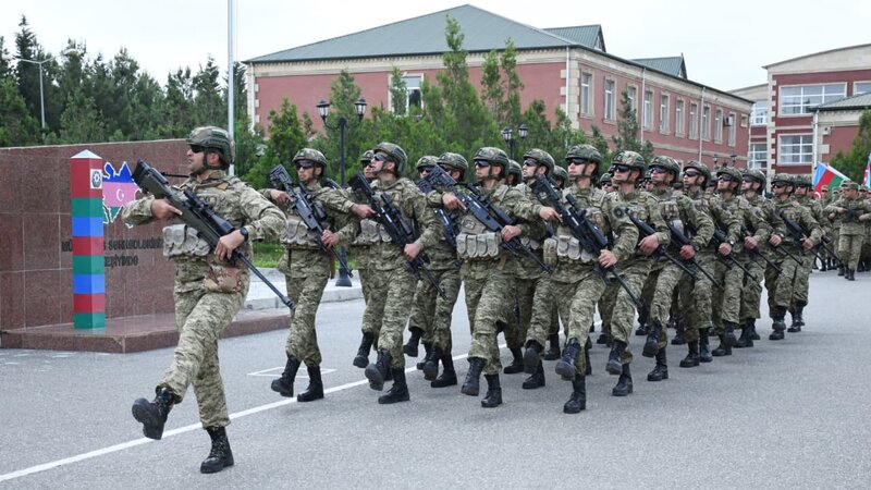 “Sərhəd” hərbi-idman oyunlarının final mərhələsinin açılış mərasimi keçirilib