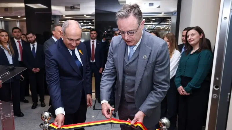 Ermənistanda Belçika Krallığının səfirliyi açıldı