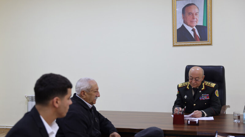 Kəmaləddin Heydərov Xankəndi şəhərində vətəndaşları qəbul etdi -