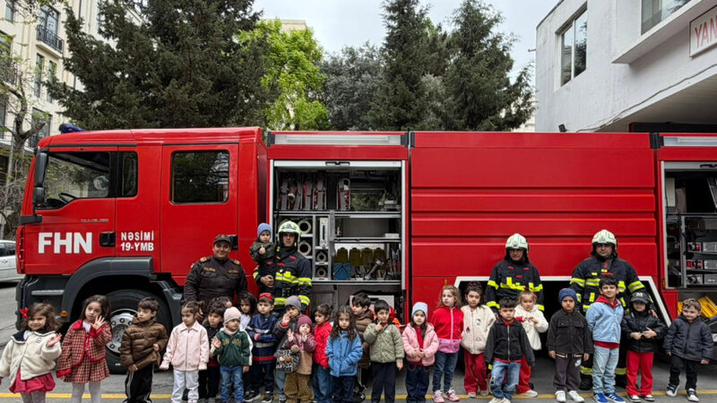 FHN-in Dövlət Yanğından Mühafizə Xidməti “açıq qapı günü” tədbiri keçirdi