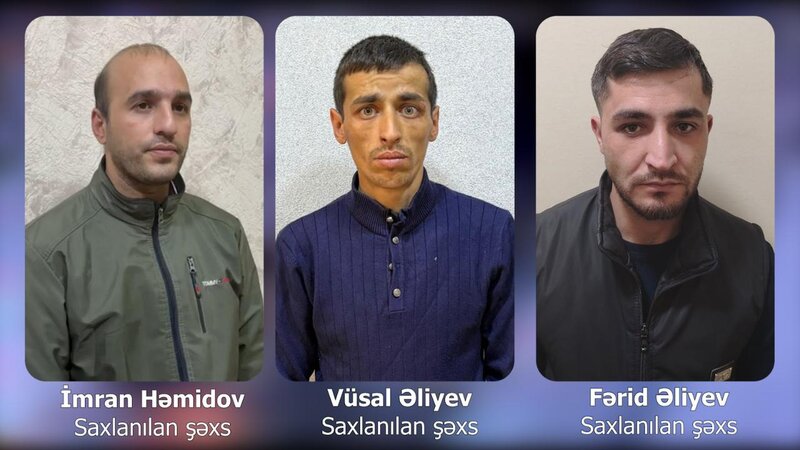 Bakıda oğurluq edən 3 nəfər saxlanıldı -