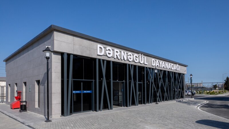 Dərnəgül dayanacağı illik 200 min sərnişinə xidmət göstərəcək