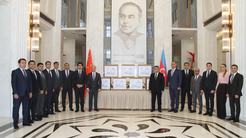 Çində Heydər Əliyevin doğum günü münasibətilə xeyriyyə tədbiri keçirildi -