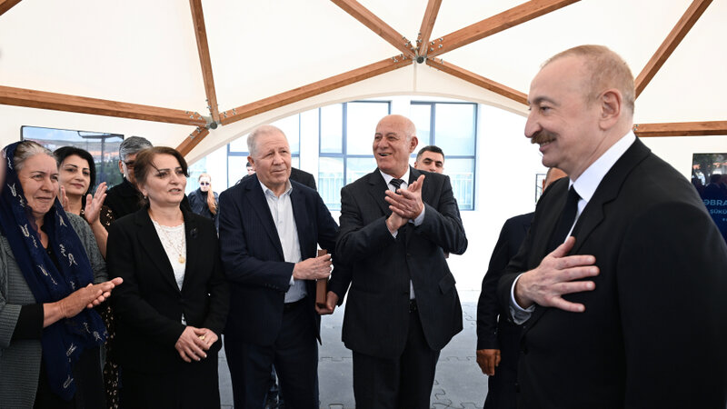 Prezidentin sosial şəbəkə hesablarında Cəbrayıla səfərlə bağlı videoçarx paylaşılıb