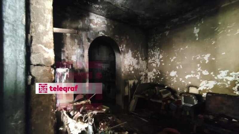 Bakıda fərdi yaşayış evi yanıb, 1 nəfər xəsarət alıb