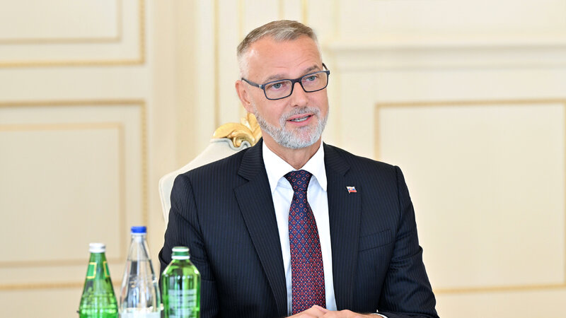 Rixard Raşi: Slovakiya Qarabağın bərpasına töhfə verməkdən qürur duyur