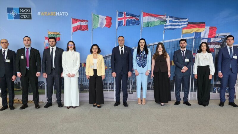 Azərbaycanın gənc diplomatları NATO-nun mənzil-qərargahında səfərdədir
