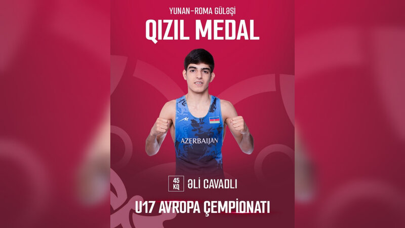 Əli Cavadlı Avropa çempionu oldu