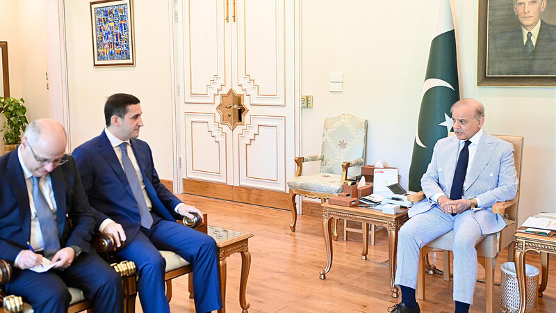 Pakistanın Baş naziri Fərid Əhmədovu qəbul etdi