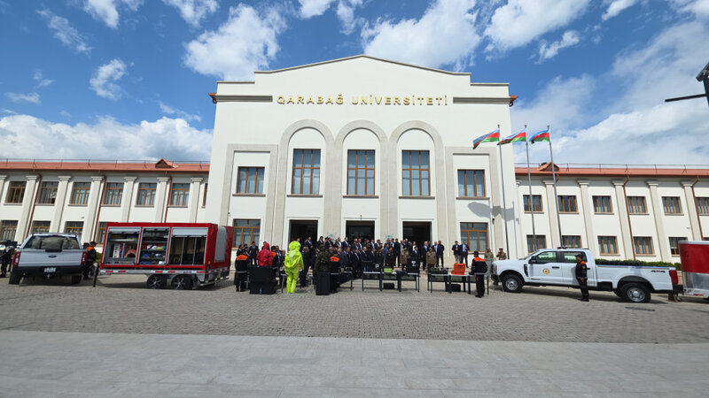 FHN Qarabağ Universitetində ekoloji risklərin idarə edilməsinə həsr olunmuş konfrans keçirdi