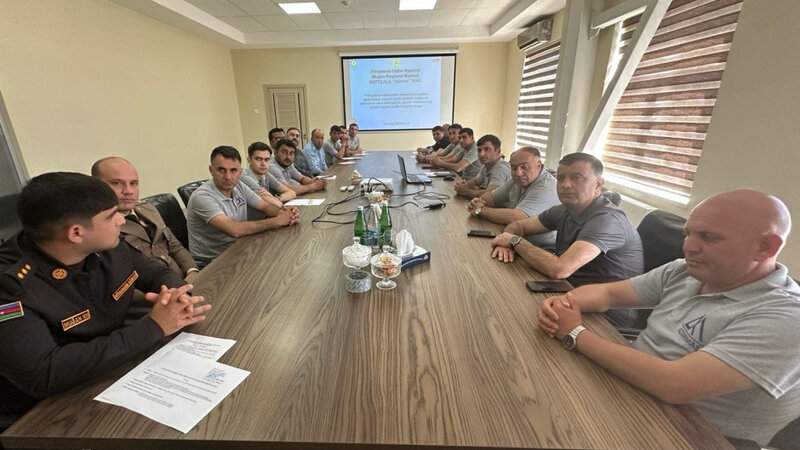 FHN Muğan Regional Mərkəzi nümunəvi dərs və mülki müdafiə məşqi keçirdi