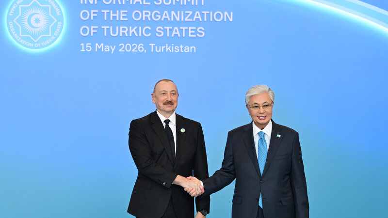 Prezident İlham Əliyev Türküstanda TDT-nin qeyri-rəsmi Zirvə görüşündə çıxış etdi -