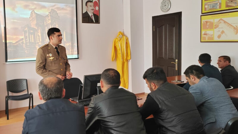 FHN-in regional mərkəzlərində silsilə mülki müdafiə kursları keçirildi -