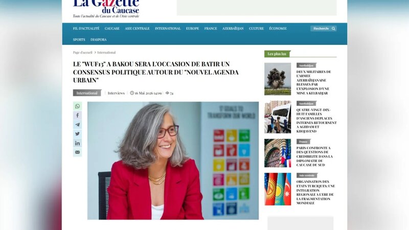 WUF13 dünya mediasının diqqət mərkəzindədir