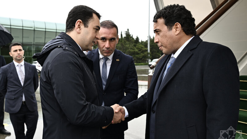 Liviyanın Prezident Şurasının Sədri Azərbaycana səfərə gəldi