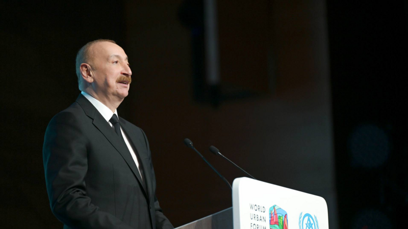 Azərbaycan Prezidenti: Bakıda çox böyük ekoloji işlər həyata keçirilib